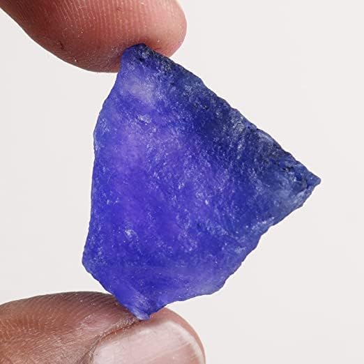 REAL-GEMS Natural Certified Raw Rough Blue Sapphire