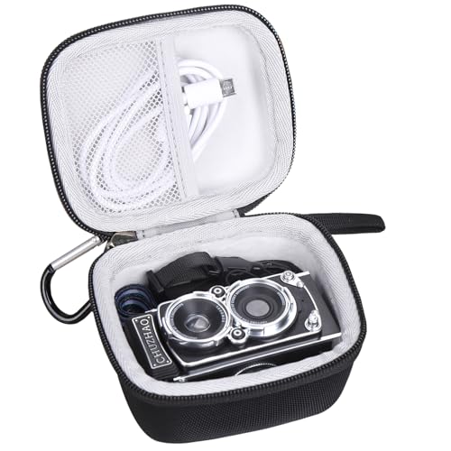 Funda rígida de viaje para cámara digital vintage Mini miniatura 1