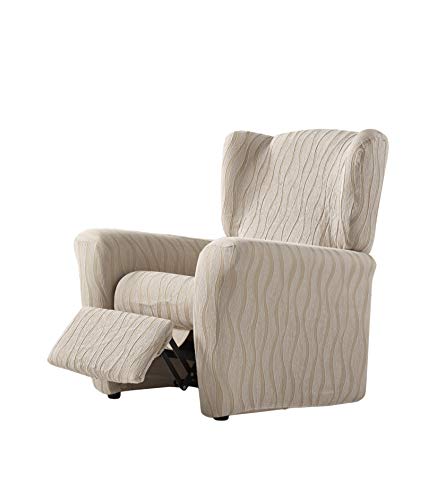Protector Cubresofa Elastico Zebra Textil Andromeda para Evitar Desgaste en Sillon Relax 2