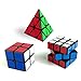 Produktbild EACHHAHA 3Pack Zauberwürfel Set-Speed Cube 2x2 3x3 Pyramide,Professional,Glätten,Hohe Toleranz-Geeignet für Wettbewerbstraining und Geburtstagsgeschenke