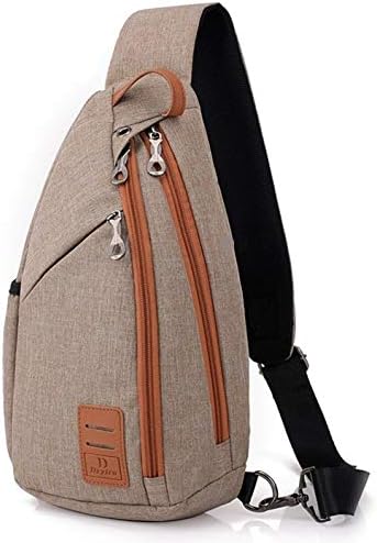 Amazon Artistrain ボディバッグ メンズ ショルダーバッグ メンズ ワンショルダーバッグ 大容量 ブラウン アーティストレイン ボディバッグ ワンショルダー