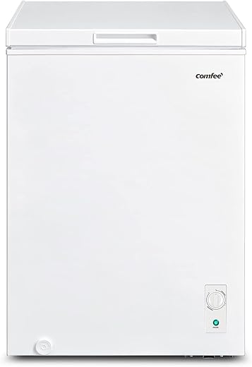COMFEE' 99L RCC100WH1(E) Congelatore a pozzetto a libera installazione con sistema di...