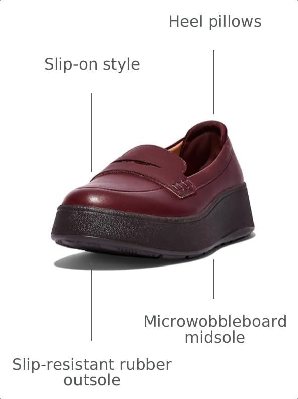 Image of FitFlop Allegro Fringe Buckled Leather Loafers | Casual Shoes