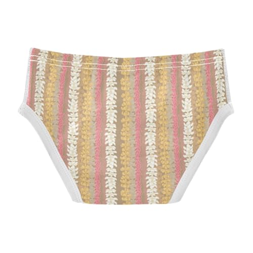 Boys' Exclusive Briefs Toddler Underwear 95% Combed Cotton Boxerbriefs 2T Striped Pattern with Feather 92