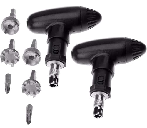 Golf Shoe Spike Removal Tool 2 Pcs Adjustment Cleat Key