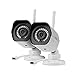 Zmodo 1080P Outdoor Wireless Smart HD Home Security IP Camera with Night Vision (2 Pack)