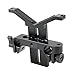 NICEYRIG Long Lens Support Bracket Height Adjustable with 15mm Rod Clamp for Follow Focus DSLR Camera 15mm Rail Block System
