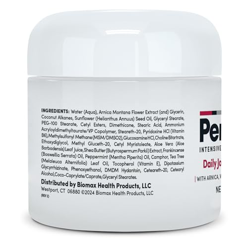 Image of Penetrex Joint & Muscle Care - Soothing Massage Cream - Premium Whole Body Rub with Arnica, Vitamin B6 MSM & Boswellia - Non-Greasy 4oz Cream