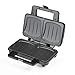 MAXXMEE Sandwich Maker XXL - 900W | Sandwiches können beliebig befüllt werden | Spezielle Form: Füllung bleibt im Sandwich, kein Auslaufen des Käses | Attraktives Edelstahl-Design [schwarz]
