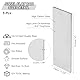 PATIKIL 12L14-Stahl für die Messerherstellung, 5er-Pack 4 x 1-1/2 x 1/8 warmgewalzter Flachstahl Stahlblech für DIY-Blech, professionelle und Hobbynutzung.