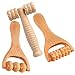 Beavorty Hand Massager 3pcs Wood Massage Tools for Body Massager Rollers Massager Wooden Massage Roller Anti-Cellulite Body Sculpting Tools Set Wood Massager