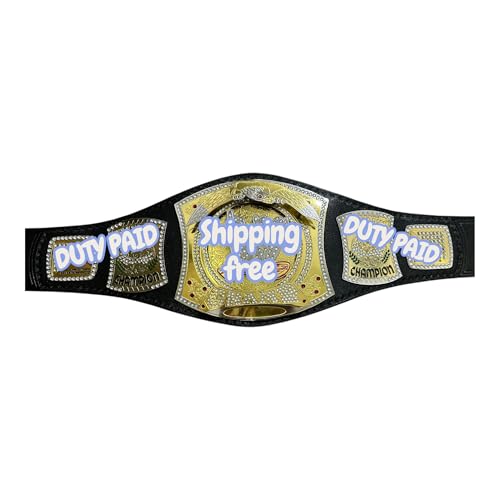 OROSPORTS Championship Belt Wwf Wrestling Belt, Intercontinental Universal Championship Belts (Championship Spinner)