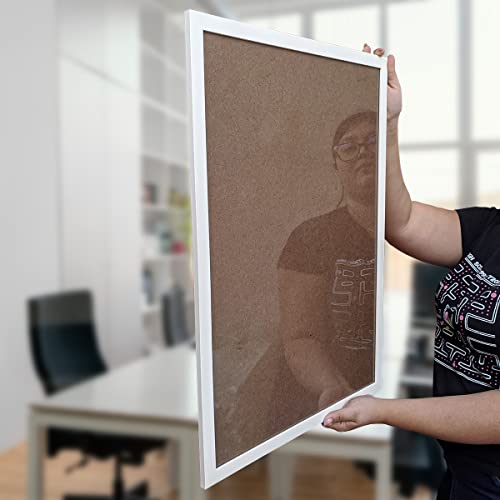 Quadros Moldura com Vidro para Folha A2 42x60 cm de Foto Porta Retrato Poster Decorativo Documento d