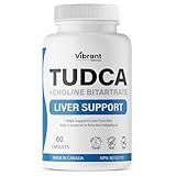TUDCA Bile Salts Liver Health Supplement, Liver Detox & Cleanse with Choline Bitartrate, 60 Capsules, 250mg TUDCA Supplement, Gluten Free, 3rd Party Tested, Made In Canada