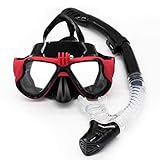 Schwimmbrillen Scuba Schnorchel Anzug Anti-Fog-Tauchermaske Männer und Frauen auslaufsicher Schnorchel Brille Taucherbrille Schnorchelausrüstung Erwachsener Voll Schnorchel Anzug Schwimmbrille