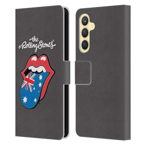Funda de cuero Samsung Galaxy S23 FE 5G de The Rolling Stones tipo libro