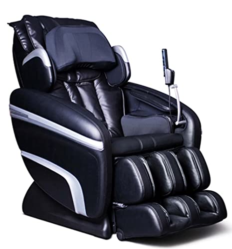 Osaki - Executive Zero Gravity S-Track Heating Massage Chair OS-7200H Black