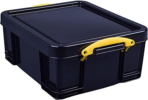 Really Useful Storage Box 18 Litre Solid Black