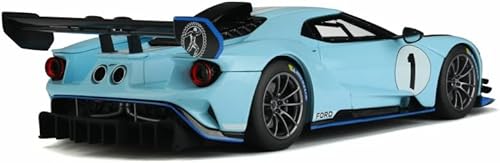 Miniatura 2 de GT Spirit Ford GT MK II #1 Heritage Edition 2021, azul y naranja GT867 - Coche de resina a escala 1/18