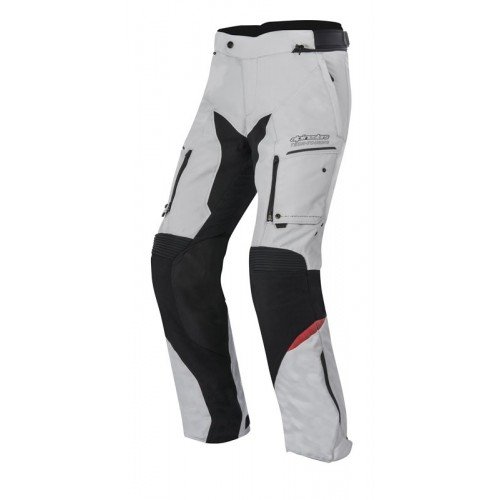 Alpinestars Valparaiso 2DRYSTAR Pantal�n de Motorista, color gris claro de Negro, grA � A�e L