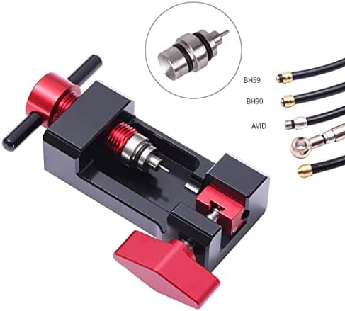 wilesev Bicycle Hydraulic Hose Fitting Insert Tool,Upgraded Needle Driver Insertion Tool,with Hydraulic brake Hose Cutter