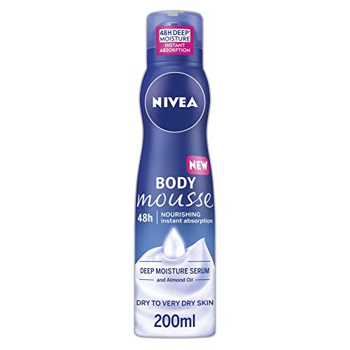NIVEA Body Mousse Nutriente (200 ml), Idratante