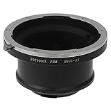 Precise fit and solid connection; lens has no play, gap or wiggling when mounted on adapter and no adjustments required