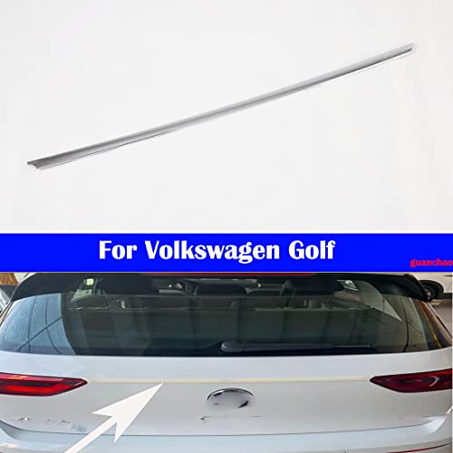 Bande de garniture arrière galvanisée pour Golf 8 élément extérieur chrome