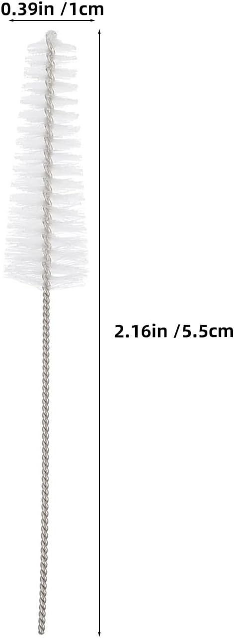 10pcs Hearing Aid Cleaning Brush Set - Vent Hole Cleaner & Sound Tube Brush, Soft Cleaning Tool for Hearing Aid Dredge Care