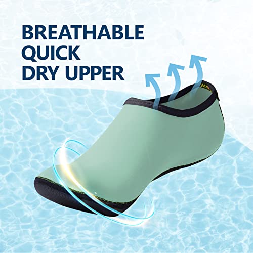 Image of JACKSHIBO Water Shoes for Women Men Quick-Dry Swim Shoes Beach Water Socks | Aqua, Swimming, Yoga, Surf, River, Lake, Kayak, Pool Socks, Cruise Essentials, Sport, Adult, Unisex, Cute, Barefoot, Vacation