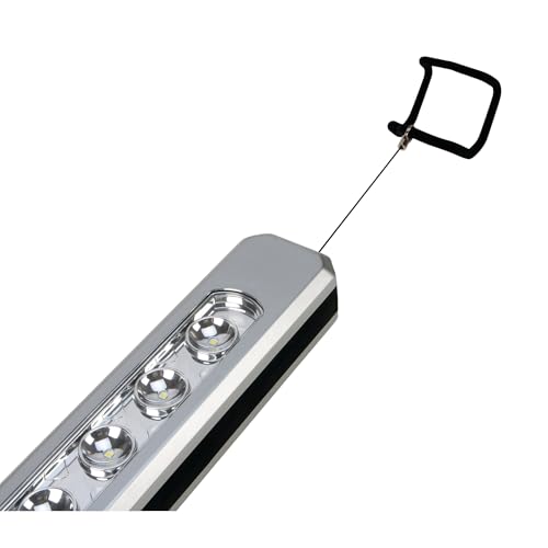 Image of Performance Tool W2404 18-Inch 500 Lumen LED Rechargeable Underhood Work Light With Retractable Steel Cables Spaning Up To 78