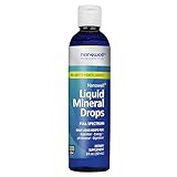 Liquid Mineral Drops – Trace Mineral Supplement | Balanced Mineral Formula | Ionic Liquid Magnesium, Chloride, Potassium | Low Sodium | Supports Energy, Electrolytes | 96Day Supply, 8 fl oz