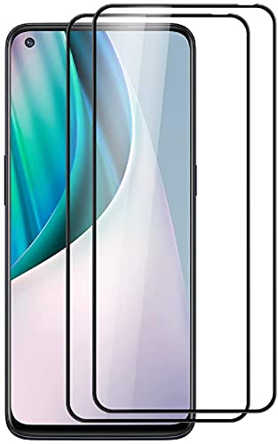 Image of ZARALA Tempered Glass Screen Protector Compatible for (Black) with Edge to Edge Coverage and Easy Installation kit (Oneplus 9)