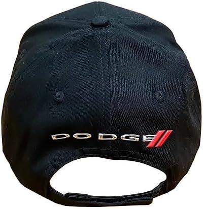 Dodge SRT Hellcat Liquid Metal Logo Hat - Charger/Challenger Cap Black