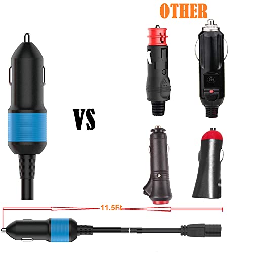 Thermoelectric Cooler Dc Power Cable Cord For Car Cooler Cool Box Mini Fridge 12V Cooler Electric Cooler 2 Pin Lead Cable Plug Wire To Mini Fridge For Office #TOP2