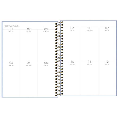 Agenda Espiral Vanilla M7 2021 Tilibra