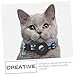 BESPORTBLE Reflective Cat Collar Breakaway Bell Pet Collar for Outdoor Use for Cats and Kittens Safe and Stylish Design