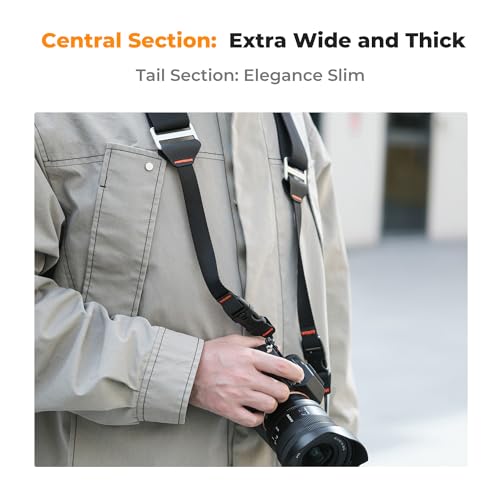 Image of K&F Concept 32mm Camera Strap Camera Secure Protection Strap with Adjustable Waterproof Durable Camera Strap for Camera