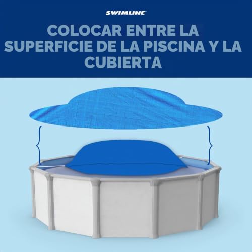 Miniatura 3 de Swimline Hydrotools - Almohada De Aire Para Albercas Sobre El Suelo, Cubierta De Invierno, Cojín De 4 X 8 Pies, Kit De Cierre De Piscina, Resistente Al Frío, Accesorios De Almohadas Gruesas Para