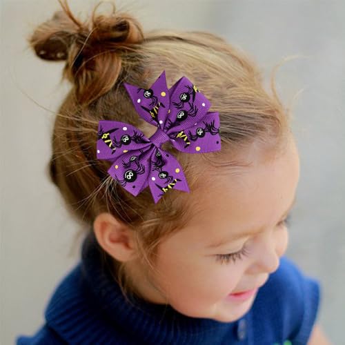 Pinzas para cabello Halloween 3 piezas miniatura 2