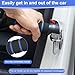 TONINT 3 in 1 Car Door Handle for Elderly,Car Handle Assist,Support Handle Multifunction Door Latch for Seniors and Handicapped
