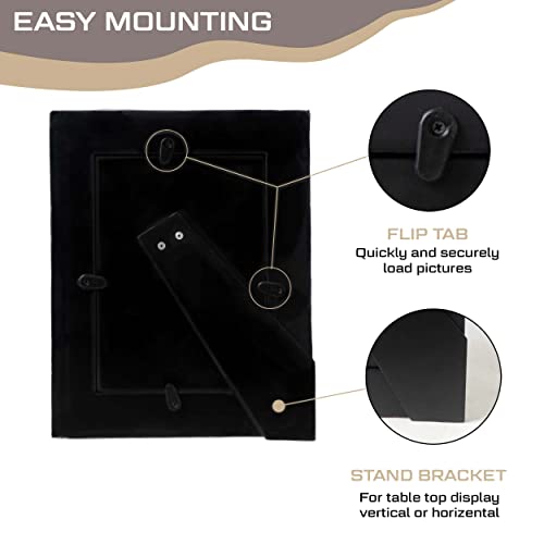 Athena Home Picture Frames 8X10 Picture Frames Set 2 Mosaic Marble Frames Handmade Vintage With High-Definition Glass For Table Top Display #TOP2