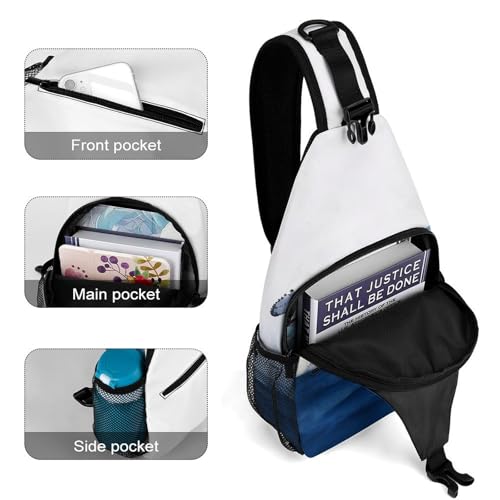 Mochila tipo bandolera para trekking y uso casual miniatura 4