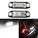 Produktbild LEDFEWAG 2 Stück Auto Kennzeichenbeleuchtung Nummernschilder Licht kompatibel für Volvo C30 C70 S80 V70 XC70 S40 V50 S60 V60 XC60 XC90
