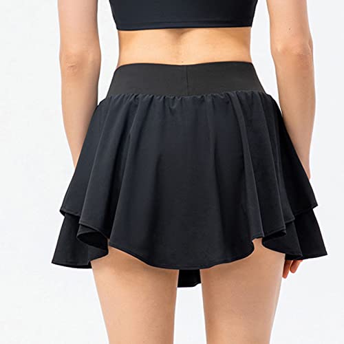 Short feminino solto de cetim sintético short para mulheres mini short esportivo tênis atlético cort