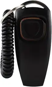 Clicker E Apito Pet Adestramento 2 Em 1 Treinamento Cachorro Com Pulseira Dog Clicker Adestramento Canino Com Apito Recompensa Barulho Cães Cachorro com Munhequeira Cordão