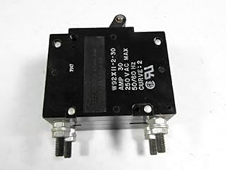 Potter & Brumfield W92-X112-30 Circuit Breaker 2-Pole 30A 250V AC 50/60Hz