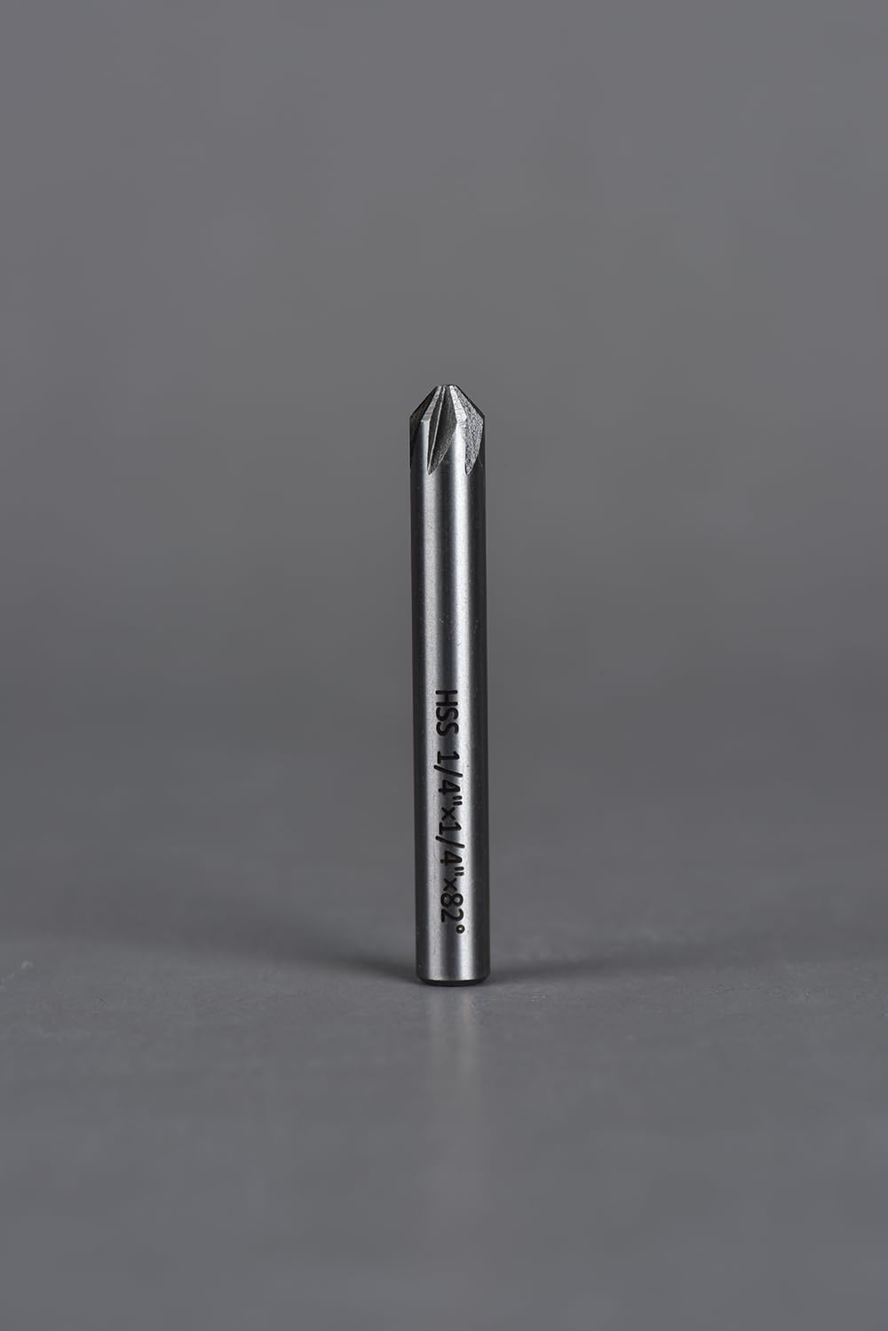 Countersink Drill Bits Set JESTUOUS 82 Degree 6 Flute 3/4" 5/8" 1/2" 3/8" 1/4" HSS Round Shank Precision Ground for Metal,5 Pieces