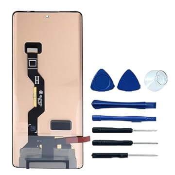 Ygpmoiki Tela LCD sensível ao toque painel digitalizador substituição para Motorola Moto Edge 50 Fusion S50 Neo XT2427-4 G85 XT2427-3 6,7 polegadas