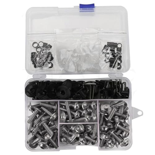 �ԑ̃l�W �A�N�Z�T���[ �I�[�g�o�C���i �ɓK������X ADV XADV 750 �ɓK������z���_ XADV750 X-ADV750 X-ADV 2017-2023 2024 �t�F�A�����O �{���g �l�W �t�@�X�i�[ �L�b�g(Gray)